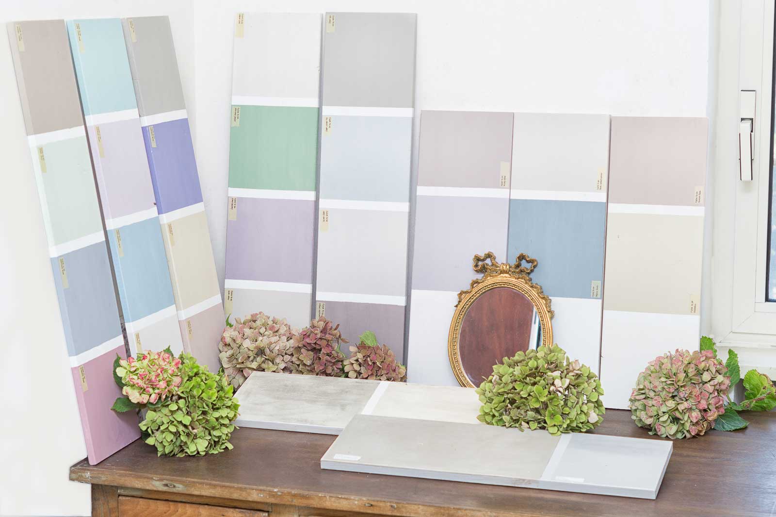 Campioni colori Shabby Chic